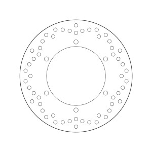 Disco de freno BREMBO Serie Oro redondo fijo