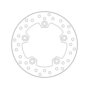 Disco de freno BREMBO Serie Oro redondo fijo