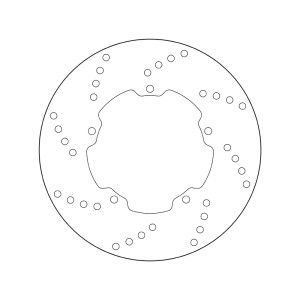 Disco de freno BREMBO Serie Oro redondo fijo
