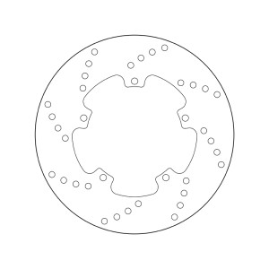Disco de freno BREMBO Serie Oro redondo fijo