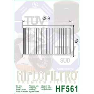 Filtro de aceite HIFLOFILTRO - HF561