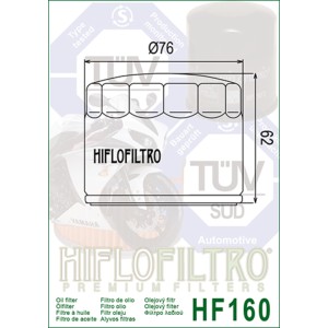Filtro de aceite HIFLOFILTRO - HF160