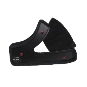 CARRILLERAS BELL MOTO-3 COLOR NEGRO 25 MM