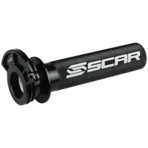 Caña de gas SCAR de aluminio + rodamiento negra