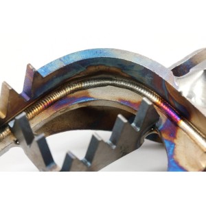 Estriberas enduro PRO-PEGS de titanio - Husqvarna