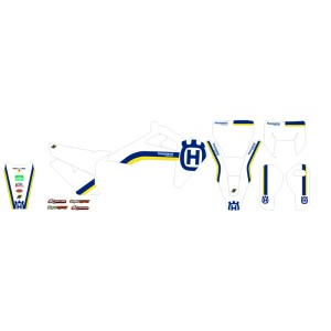 Kit adhesivos Retro BLACKBIRD - Husqvarna FC/TC/TE/FE