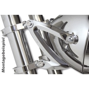 Soporte de faro para horquilla HIGHSIDER Z-Style aluminio CNC - 47-...