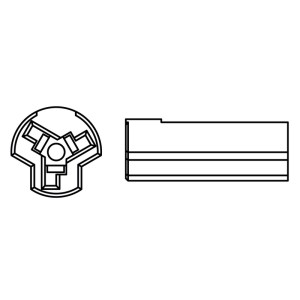 Cable adaptador para mini intermitentes HIGHSIDER - Suzuki / Yamaha