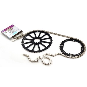 Corona 42 dientes FIRST COMPONENTS para conversión a monoplato (1x10)