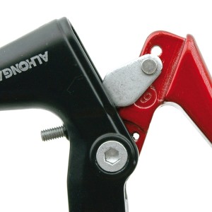 ALHONGA Juego de manetas bicicleta Cantilever. Aluminio. Plata