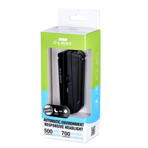 Luz delantera bicicleta de alta potencia. 500 lúmenes, 1 Super LED ...