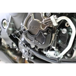 Protector de la tapa del motor GILLES (lado derecho), negro