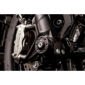 Protectores del eje delantero GILLES, negro