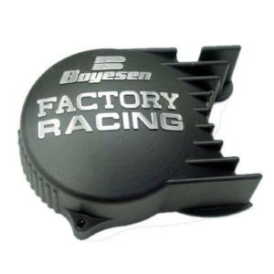Tapa de encendido BOYESEN Factory Racing Negra