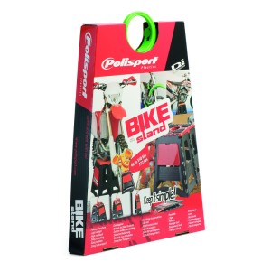 Caballete plegable de plástico Polisport verde 8981500005