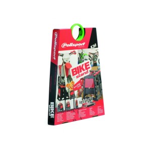 Caballete plegable de plástico Polisport naranja 8981500002