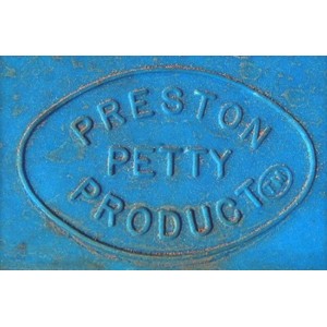 Careta Preston Petty Bultaco Azul, halógeno