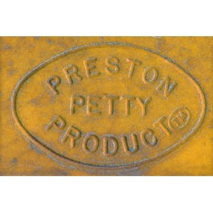 Guardabarros trasero Preston Petty vintage Muder Amarillo