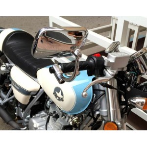 Retrovisor ambos lados universal V PARTS al puño Café Racer