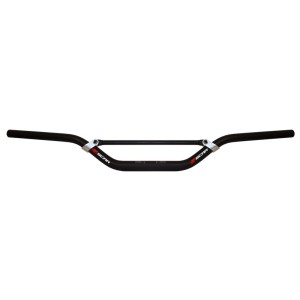 Manillar SCAR X² Stewart/Villopoto Ø28,6mm - Negro / Protector negro