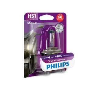 Lámpara PHILIPS CityVision Moto HS1 12V 35 / 35W - 1 ud