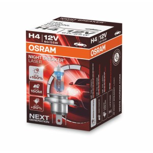 Lámpara OSRAM Night Breaker Laser H4 Light 12V 60 / 55W - 1 ud