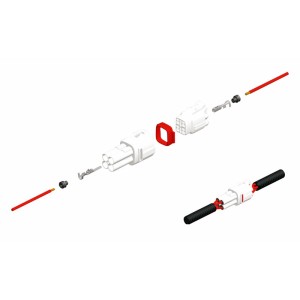 Terminal de cable hembra serie 090 SMTO BIHR Ø0,85mm²/1,25mm² - 50uds