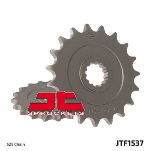 Piñón JT SPROCKETS acero estándar 1537 - Paso 525