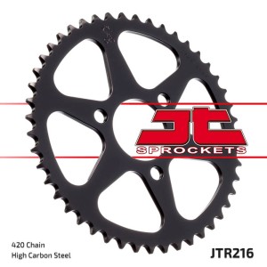 Corona JT SPROCKETS acero estándar 216 - Paso 420