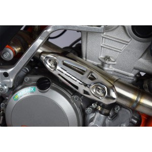 Protector Escape universal SCAR Acero Inox Ø26-50mm 4 Tiempos