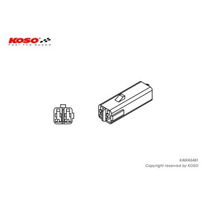 Cable adaptador plug & play para intermitentes Kawasaki