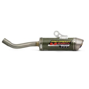 Silencioso Pro Circuit Ti-2 Shorty Yamaha YZ85: carbono, tapa de ti...
