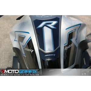 Protector de depósito Motografix BMW R1200R 5 piezas negro blanco azul