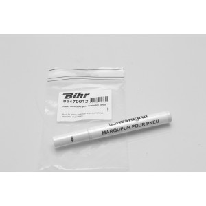 Rotulador de neumático blanco BIHR