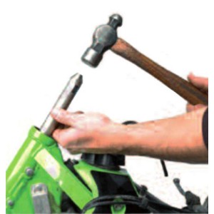 Extractor de cazoleta tubo de dirección ø 35 a 55 mm BUZZETTI