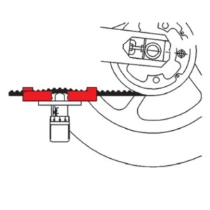 Tensiómetro Buzzetti 0312 para correa de transmision T-Max 530