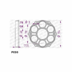 AFAM Portacoronas - Tipo 51804/51803