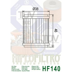 Filtro de aceite HIFLOFILTRO - HF140