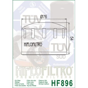 Filtro de aceite HIFLOFILTRO - HF896