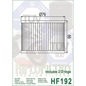 Filtro de aceite HIFLOFILTRO - HF192